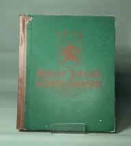 1932 Rare Antique Leykam Austria  Home Calendar Book Illustrated Graz - £35.03 GBP
