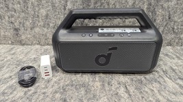 New/Open Soundcore Boom 2 By Anker, Outdoor Speaker, 80W, Subwoofer - Black - $72.99