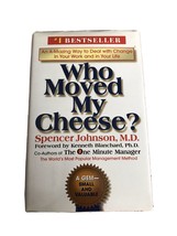 Who Moved My Cheese? by Spencer Johnson, M.D. Hardcover Book W/ Dust Jac... - £3.89 GBP