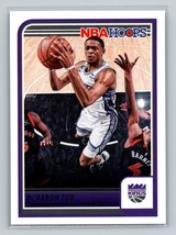 De&#39;Aaron Fox #174 2023-24 Hoops Sacramento Kings - £1.56 GBP