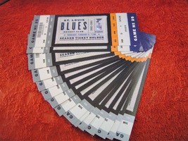 NHL 2002-2003 St Louis Blues Stanley Cup & Reg. Season Full Unused Ticket Stubs - $3.99