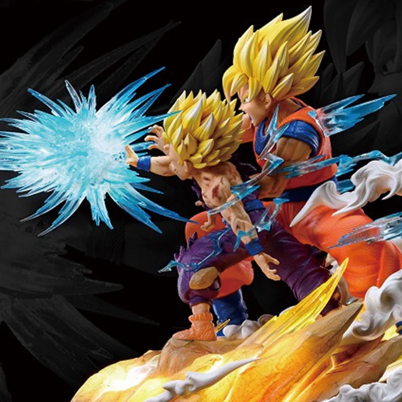 Dragon Ball Z Figures Son Goku Cell Kakarotto Kamehameha Anime Figures S... - $32.50+