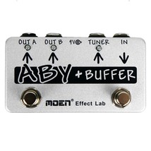 Moen A-B-Y Box + Buffer with Tuner Out Option Guitar Effect Pedal - $39.80