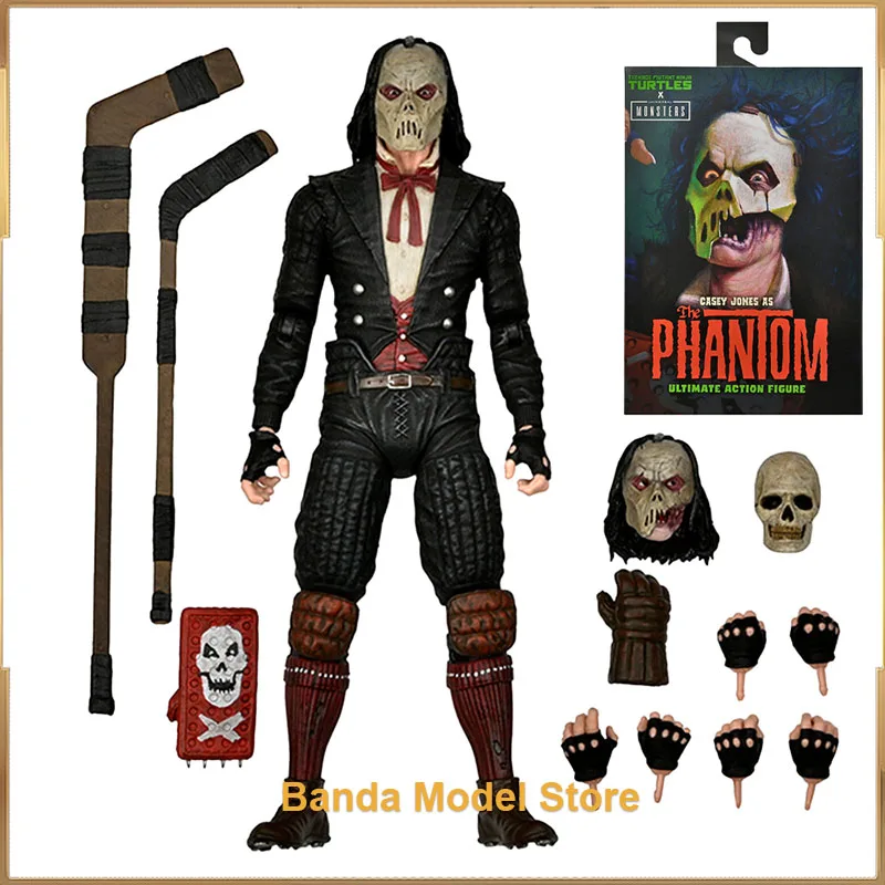Inal in stock neca ultimate casey as the phantom 54294 universal monsters x tmnt 7 inch thumb200