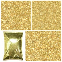 2 lb / 907g Bright Gold Metal Flake .004&quot;, .008&quot;, .015&quot;, .025&quot; Bulk Metalflake - £100.26 GBP+