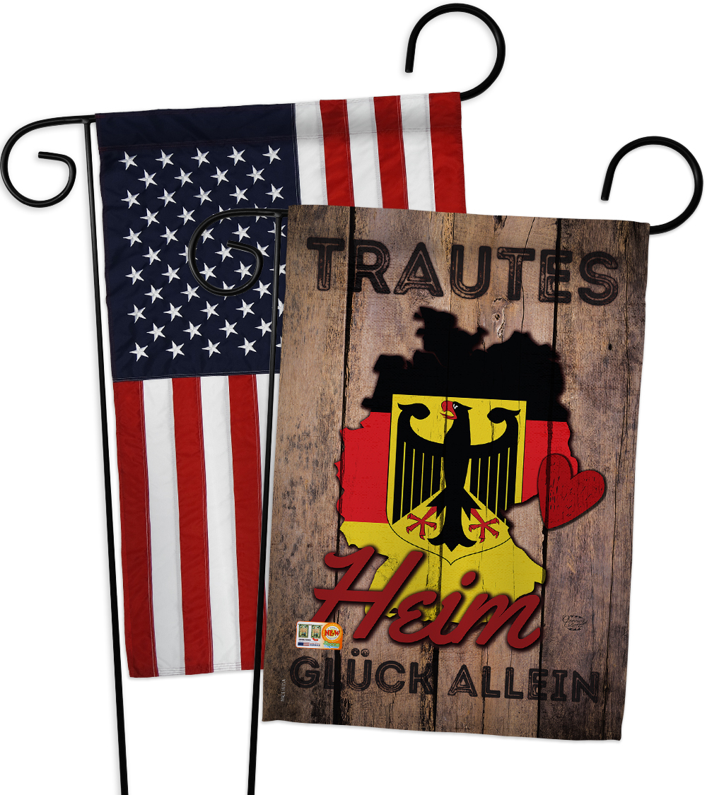 Primary image for Country Germany Trautes Heim, Glck allein - Impressions Decorative USA - Appliqu