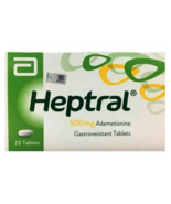 1 Box Abbot Heptral 500MG Ademettione Liver Health Supplements 20 Tablets - £62.81 GBP