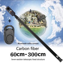 3m 2m 1.5m phone Carbon Invisible Selfie Stick For GoPro 9 Max Insta360 ... - $20.56+