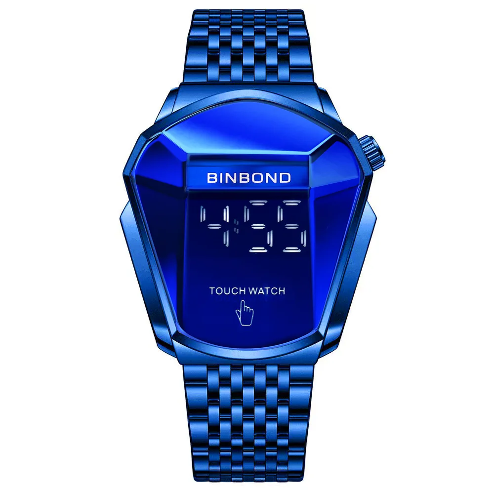 BINBOND  Mens Watch High Quality Design Racing  Hand Clock Fashion  Crea... - £92.53 GBP