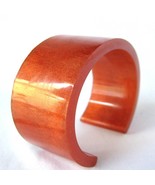 Metallic Copper Resin OPEN CUFF Bracelet for Women Girls Fashion Jewelry - $434.61 MXN