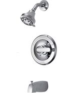 Delta Classic Single Handle 5-Spray Tub &amp; Shower Faucet Polished Chrome ... - $1,355.77 MXN