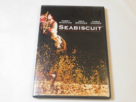 Seabiscuit (DVD, 2003) Drama Rated PG13 Tobey Maguire Jeff Bridges Full Frame ! - £10.17 GBP