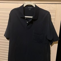 Daniel Cremieux Navy Blue Polo Top - £14.64 GBP