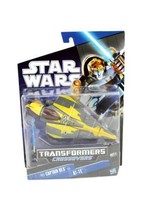 Mislabeled Hasbro Toy Star Wars Transformers Anakin Skywalker Jedi Starfighter - £29.88 GBP