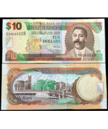 Barbados 10 Dollars 2007 Banknote World Paper Money UNC Currency Bill Note - $19.45