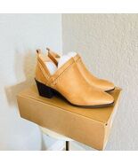 JOURNEE COLLECTION Sophie Braided Strap Bootie, Block Heel, Tan, Size 7,... - €42,32 EUR
