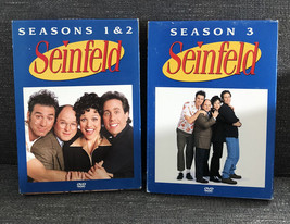 Seinfeld Season 1, 2 and 3 DVD - 8-Disc Set 40 Episodes Jerry Seinfeld Kramer - £7.57 GBP