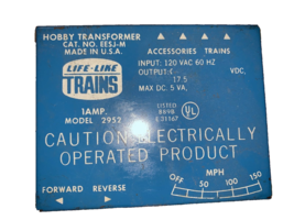 Vintage Life Like Trains Hobby Train Transformer Model 2952 - $27.60