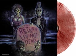 The Return Of The Living Dead Vinyl! Clear W/ Blood Red Splatter Lp! The Cramps - £31.13 GBP