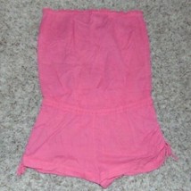 Womens Romper Victoria&#39;s Secret Pink Strapless 1 Pc Top Shorts-size M - £13.24 GBP