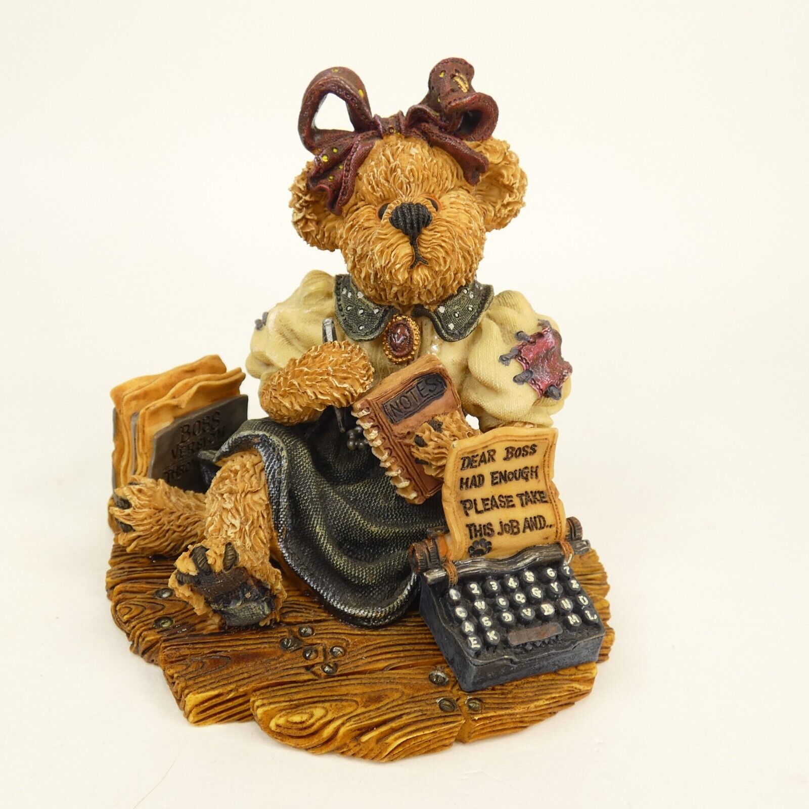Boyds Bears & Friends Ms. Friday ... Take This Job 228318 1999 Figurine BCJDE - £7.93 GBP