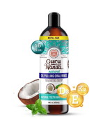 GuruNanda Cocomint Oil Pulling with Essential Oils and Vitamins - 16 oz - $757.80 MXN