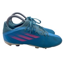 Adidas Speedflow X .3 FG Blue Soccer Cleats Youth Kids 5 - $24.74