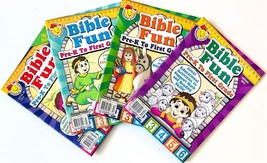 NEW Lot 4 Penny Press Sunshine Pre-K First Grade BIBLE Fun Workbooks Ages 3-7 - £10.83 GBP