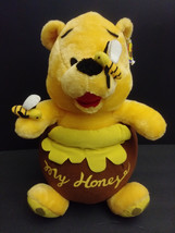 Winnie The Pooh" My Honey Pot and Bees" Toy Works 16" Winnie Plush Rare Vintage - $74.99