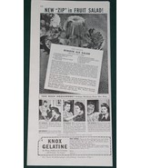 Knox Gelatin Good Housekeeping Magazine Ad Vintage 1941 - €6,86 EUR