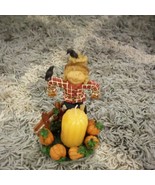 Home Interiors Fall Autumn Scarecrow Pumpkin Tealight/Candle Holder Lamp/ - €4,40 EUR