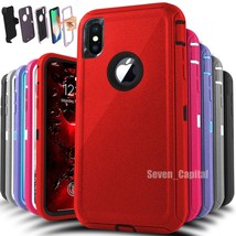For Apple iPhone X XR XS Max 10 Shockproof Protective Rugged Hard Cover Case - £11.89 GBP