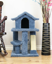 MINI CAT PAGODA HOUSE W/SISAL RAMP-FREE SHIPPING IN THE U.S. - $164.95