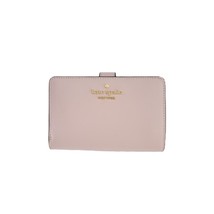 Kate Spade KK950 Madison Saffiano Medium Compact Bifold Wallet Pale Amet... - $61.71