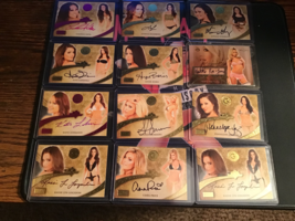 2021 BenchWarmer Gold Autograph Cards 12 Card Lot - $1.00