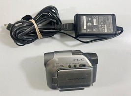 Sony DCR-HC21 Silver/Gray 2.5" LCD 20x Optical Zoom MiniDV Handycam Parts Only  - $19.24