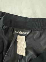 Sag Harbor Women's Rear Zip & Slit Pull-On Pencil Skirt Measured Waist 26" image 3