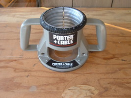 Porter Cable 75361 Production Router base. Good used condition. Acrylic ... - $86.48
