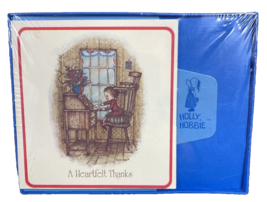 Vintage 1974 HOLLY HOBBIE Thank you Cards American Greetings stationary ... - £10.83 GBP