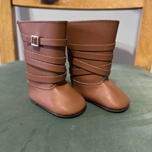 Saige American Girl Doll Retired Meet Outfit Boots Shoes replacement GOT... - $23.71