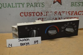 2001-07 Chevy Express AC Temperature Climate 15858578 Control 59-14 Bx 39 - $21.99