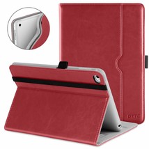 ipad mini 4 case, premium leather folio stand cover case with multi-angle viewin - £28.84 GBP