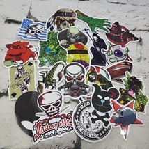 Stickers Lot #3 Skulls Monsters Water Bottle Skateboard Laptop Decals  - $14.84