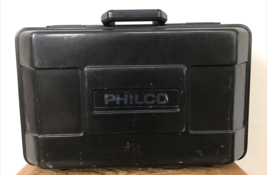 Vintage 80s 90s Philco Black VHS Video Movie Camera Hardshell Hard Case - £31.96 GBP