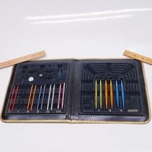 Vintage Mcm Boye Needle Master Kit Circular Knitting Set W/Case Incomplete - $19.69