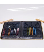 VINTAGE MCM BOYE Needle Master Kit Circular Knitting Set W/Case Incomplete - $295.67 MXN