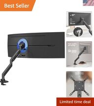 Heavy Duty Monitor Arm for 17-57 Inch Screens, Single Monitor Arm Desk M... - $261.34