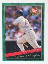 Mo Vaughn 1994 Post #8 Boston Red Sox Cereal MLB Baseball Card - £0.77 GBP