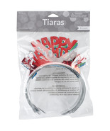Foil Tiaras 4/Pkg Happy Birthday Assorted Colors - €7,54 EUR Foil Tiaras 4/Pkg Happy Birthday Assorted Colors - €7,54 EUR