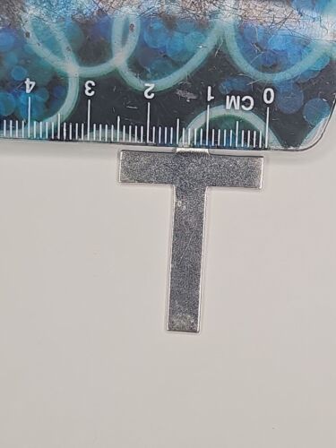 Silver 925 Simple Solid Cross Pendant Charm Item image 4